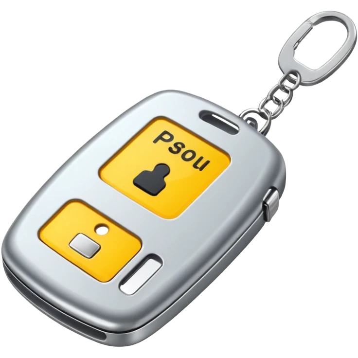 car key with a price tag emoji