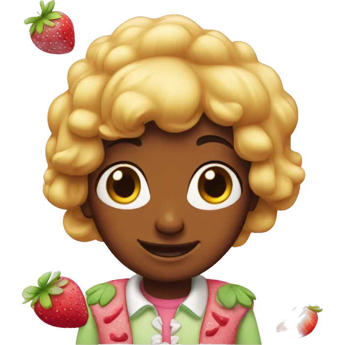Strawberry shortcake  emoji