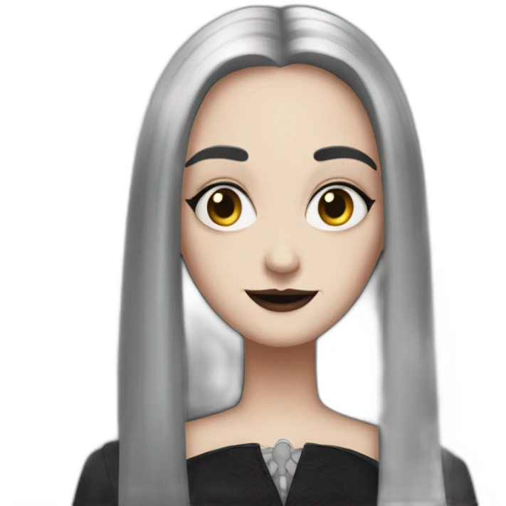 Thing mercoledi addams emoji