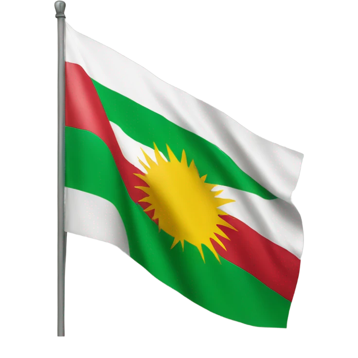 Kurdistan flag emoji