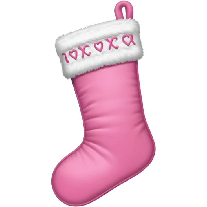 Pink chrismas emoji
