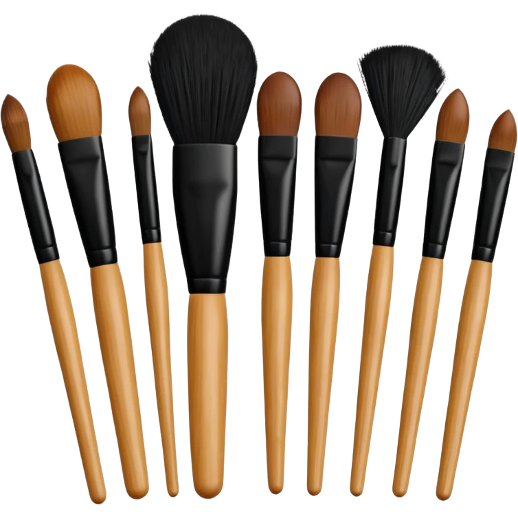 Makeup brushes Black  emoji