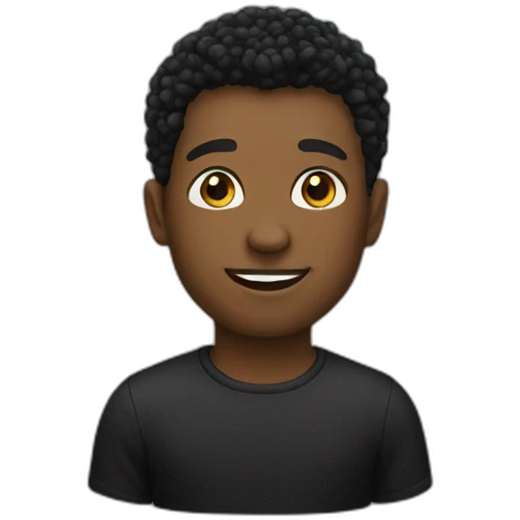 Black bold emoji