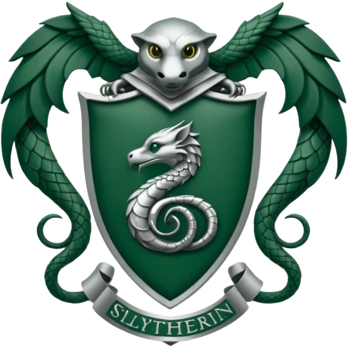 Slytherin crest emoji
