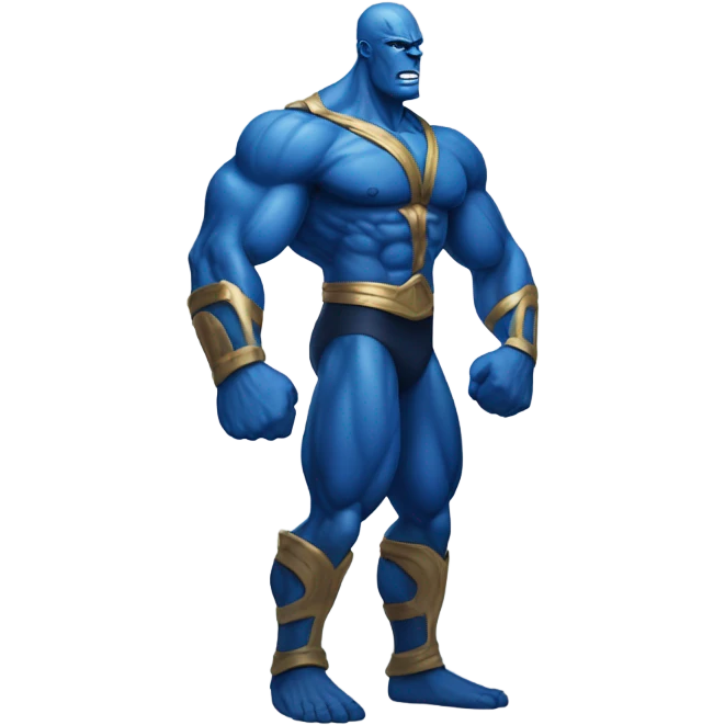 Blue hulk  emoji