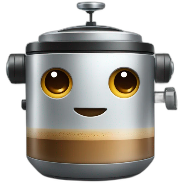 coffee robot emoji