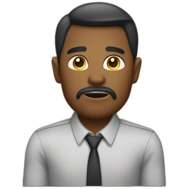 hating your desk job emoji