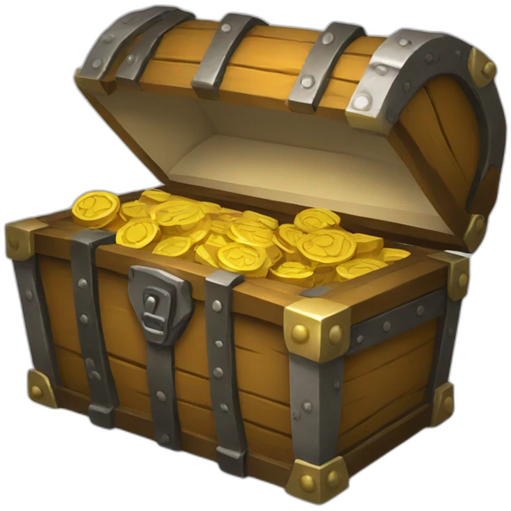 treasure chest troll emoji