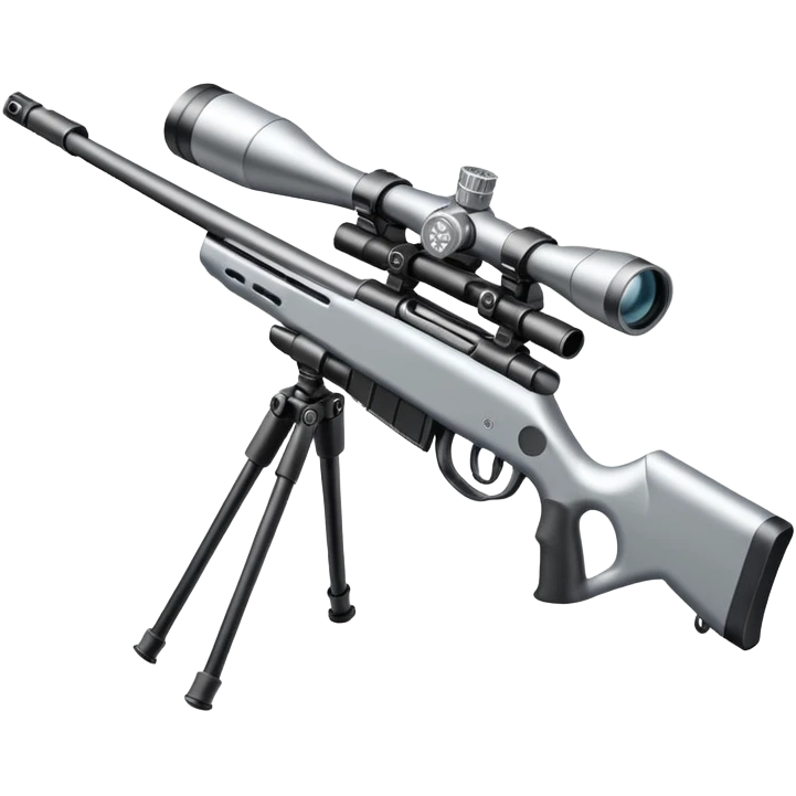 Silver sniper emoji