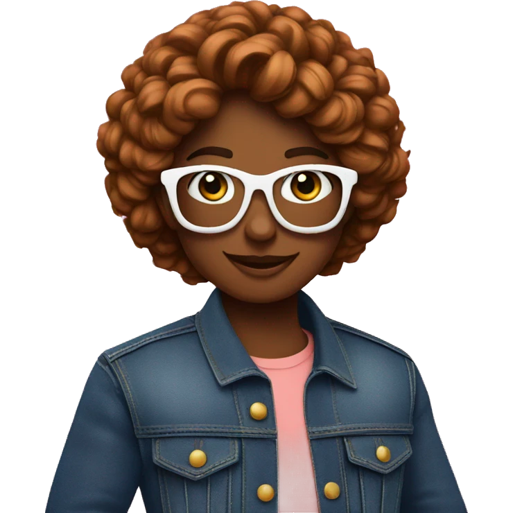 word "S" on cosmo background emoji