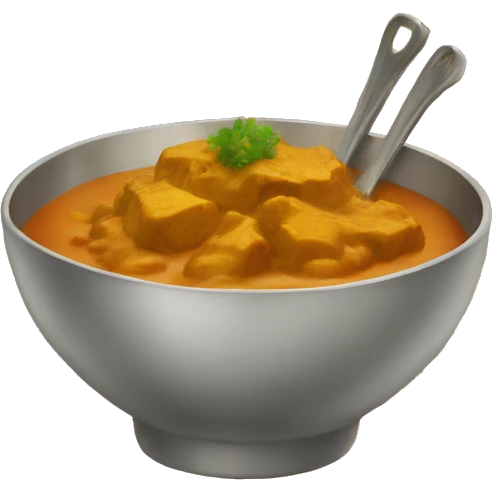 Bowl of curry emoji