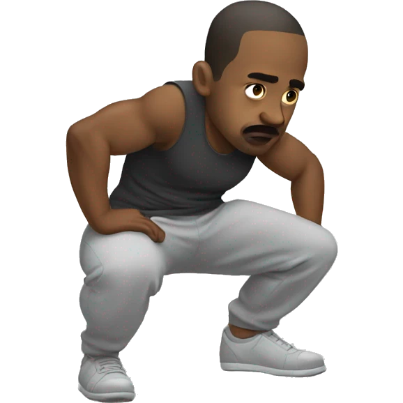 squat emoji