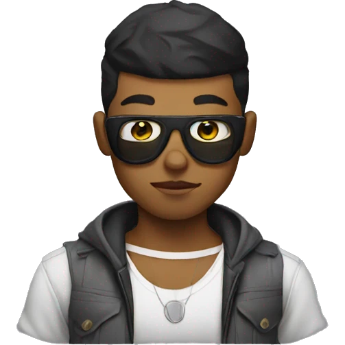 Gangster boy emoji