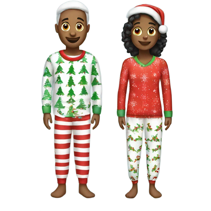 christmas pjs emoji
