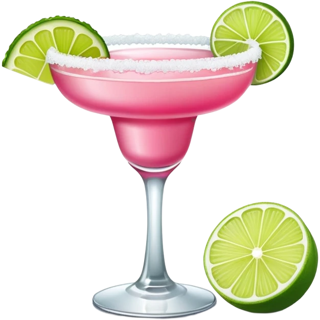 Pink margarita  emoji