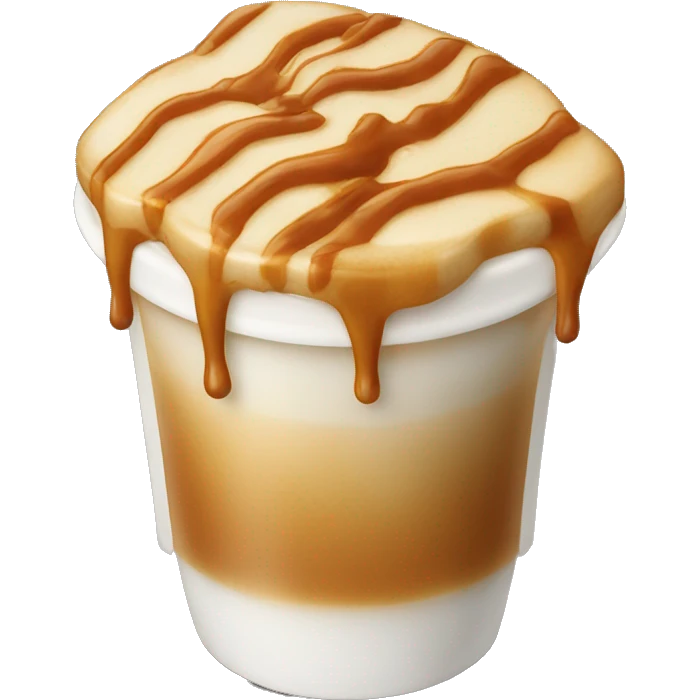 Caramel macchiato  emoji