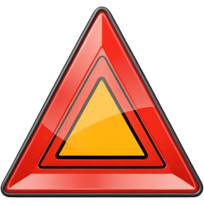Warning Triangle emoji