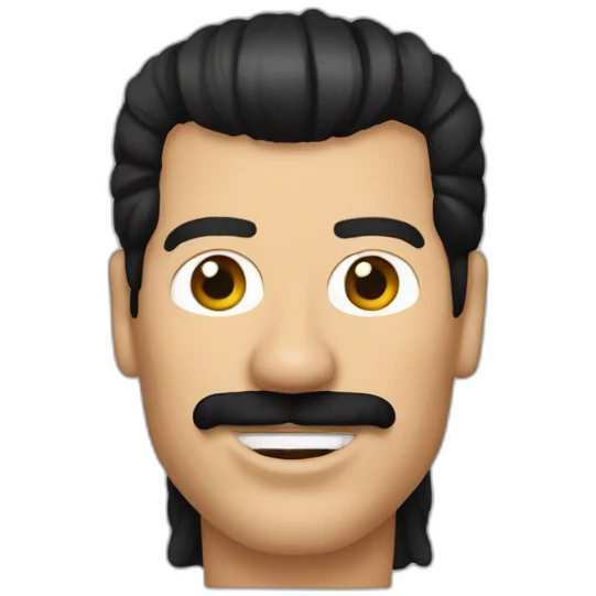 Freddie Mercury emoji