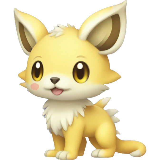 Cute cool animal hybrid Fakemon full body emoji