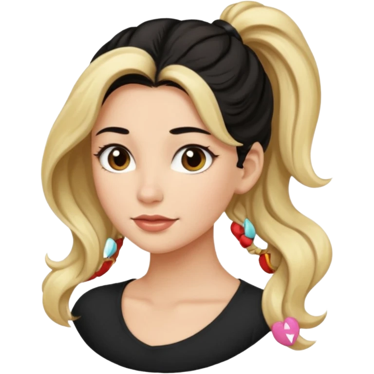 Buatkan emoji macam macam model rambut wanita emoji