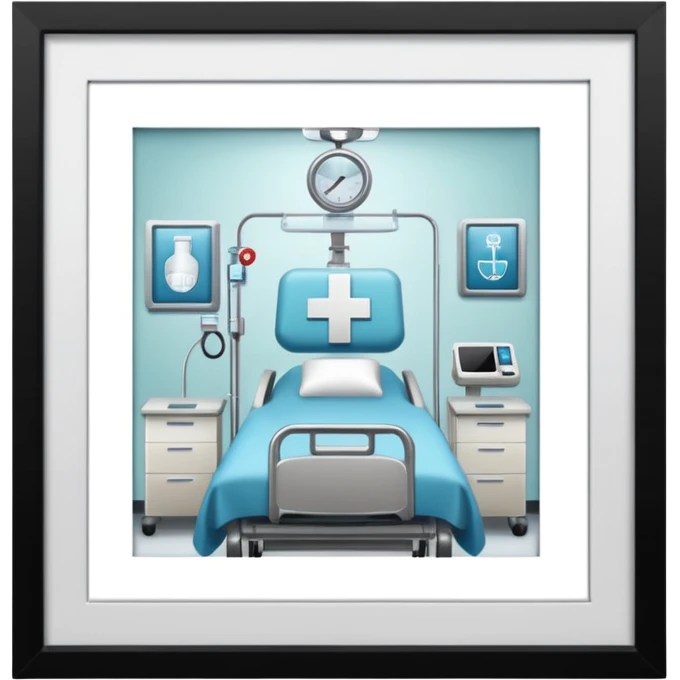 un hospital emoji
