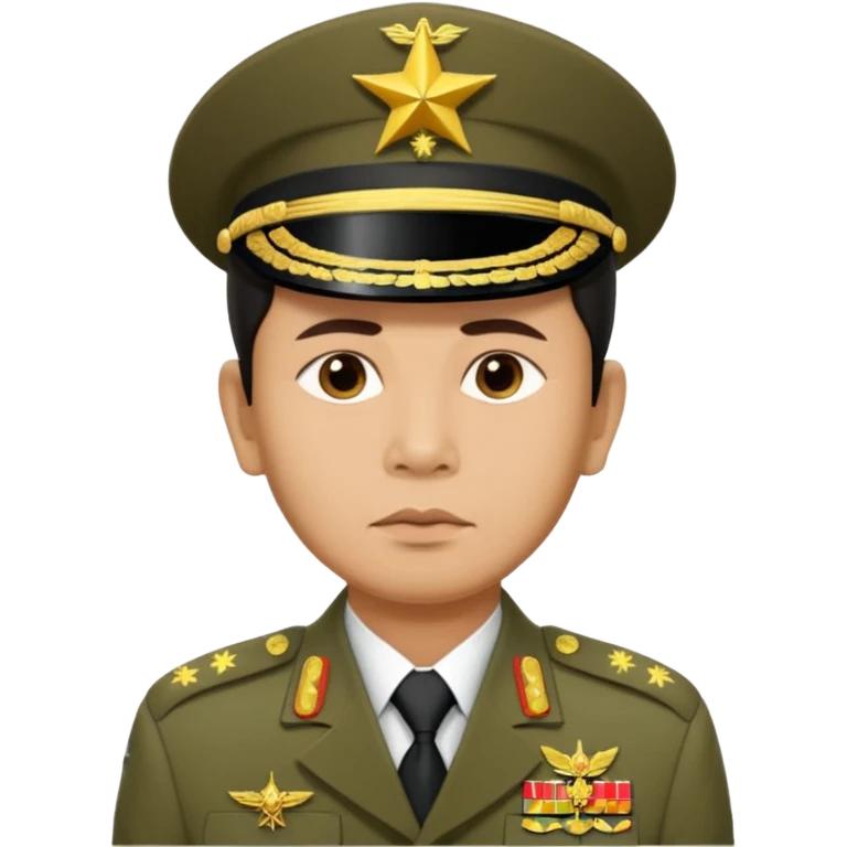 Myanmar junta Min Aung Hlaing emoji