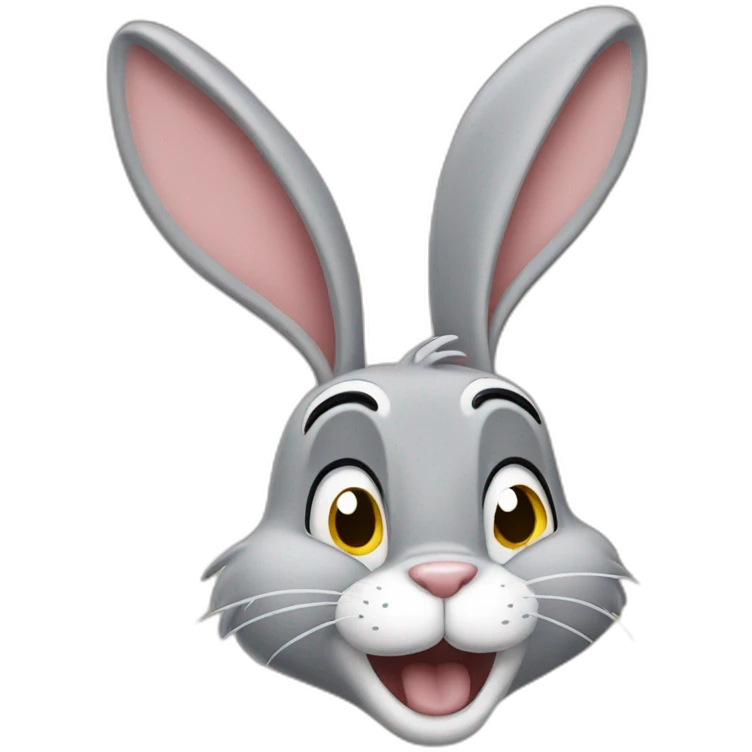 Bugs bunny emoji