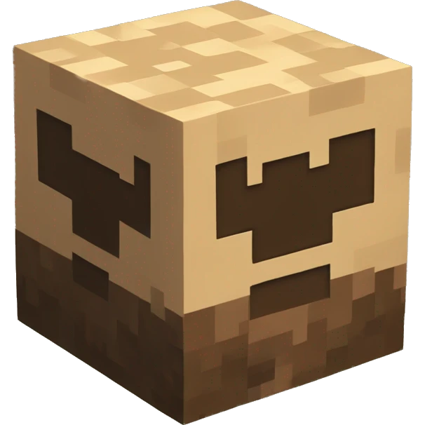 minecraft dirt block emoji