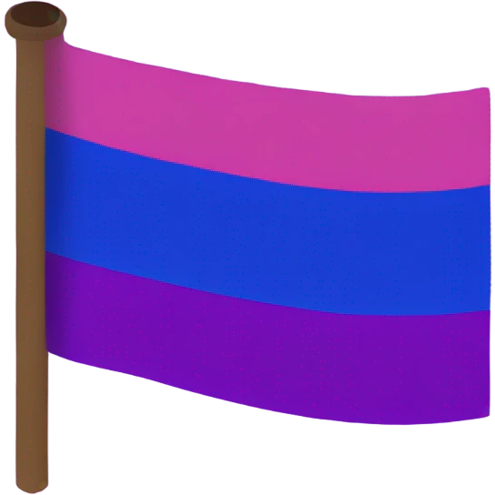 bisexual flag  emoji