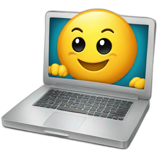 blog posting laptop emoji
