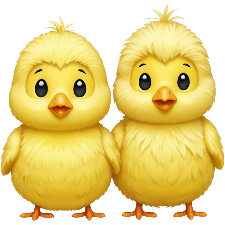 Easter peep chicks emoji