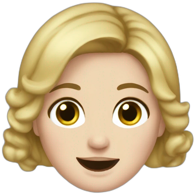 Adele saying hello emoji