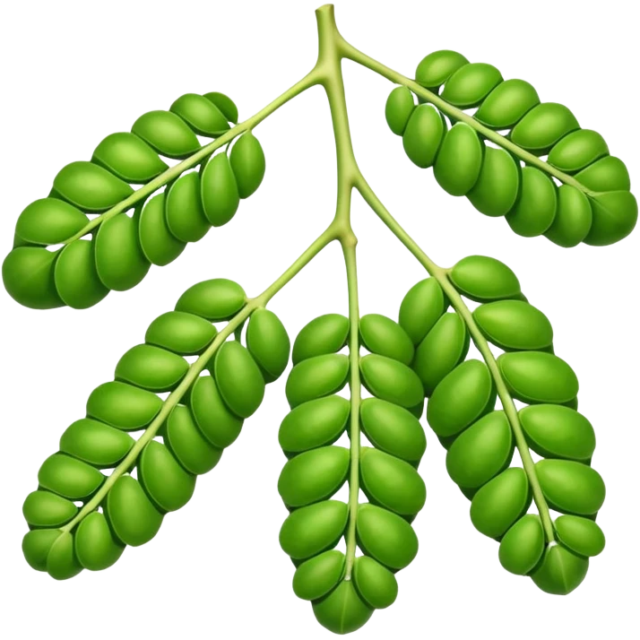 Moringa
oleifera  fruit  emoji