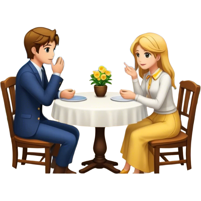 An icon representing a visual novel game, with a detailed background featuring a romantic or mysterious setting. Characters are in conversation, with dialogue boxes visible. The design captures the immersive storytelling and emotional depth of visual novels, set against a transparent background. emoji