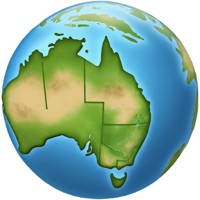 Globe Australia emoji