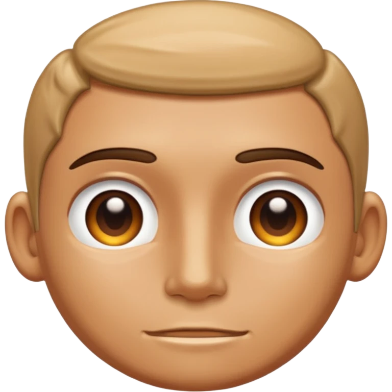 Bare skin of the men emoji