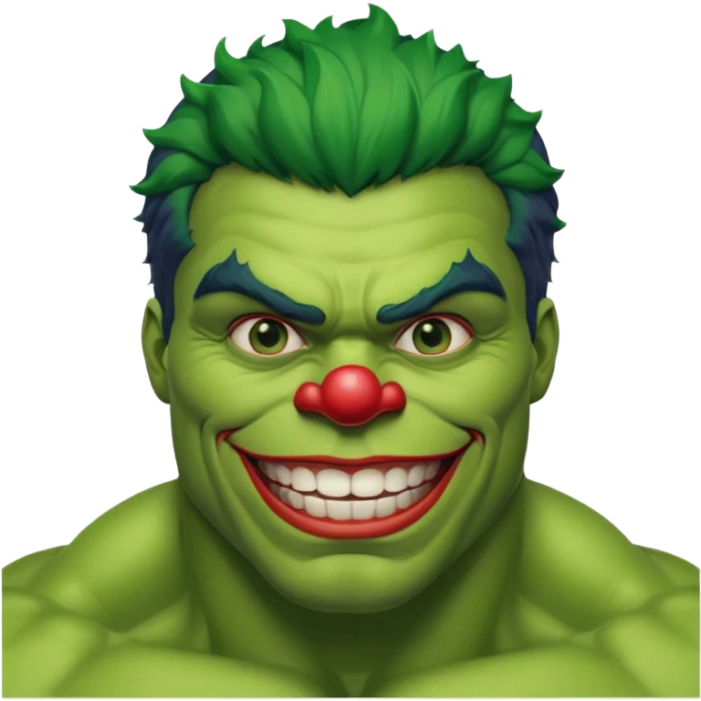 hulk palhaço emoji