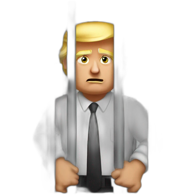trump-in-jail-cell emoji