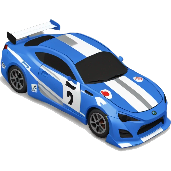 Dark pearl-blue Card stock Papercraft fr-s racecar emoji