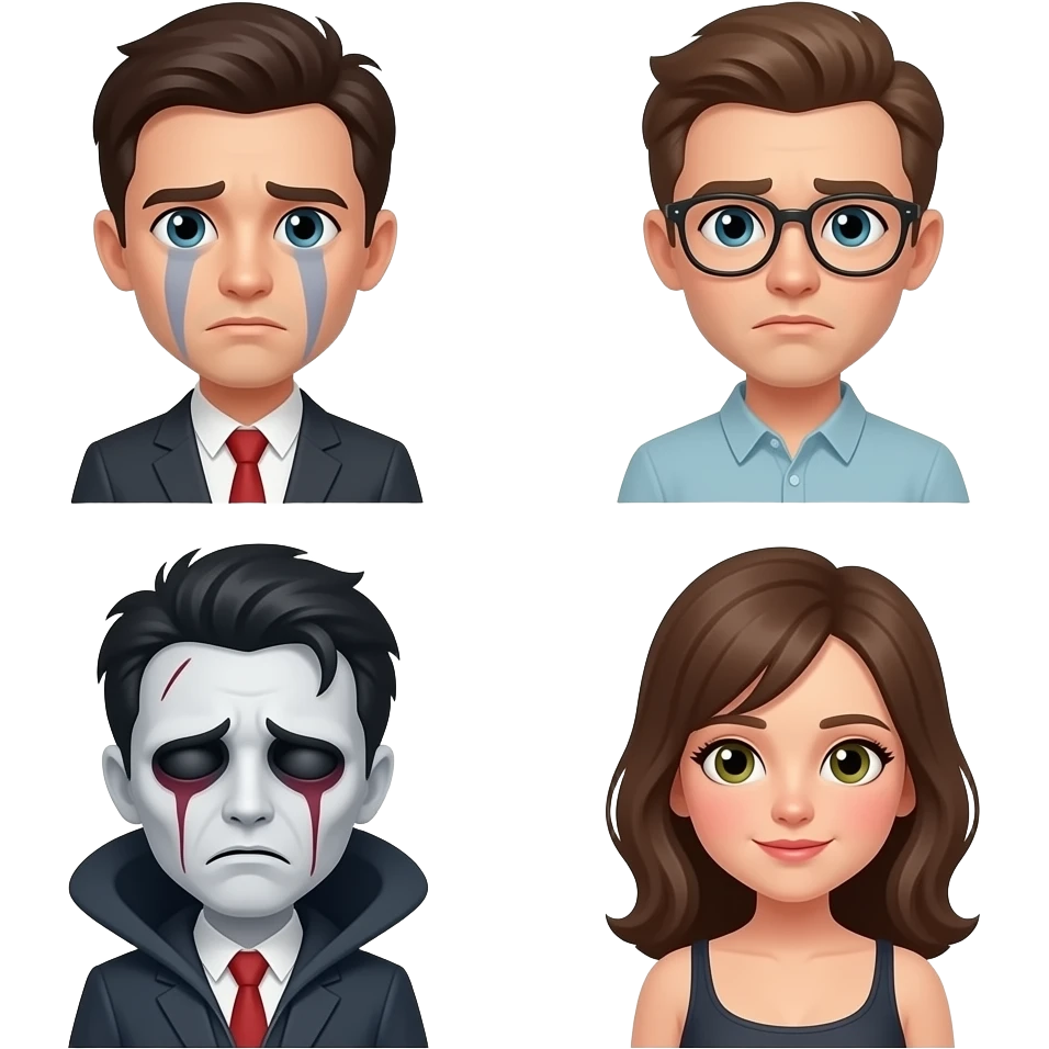 All different types of emojis scary funny cute horror sad sexy…etc emoji