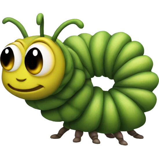 Caterpillar from the labyrinth emoji
