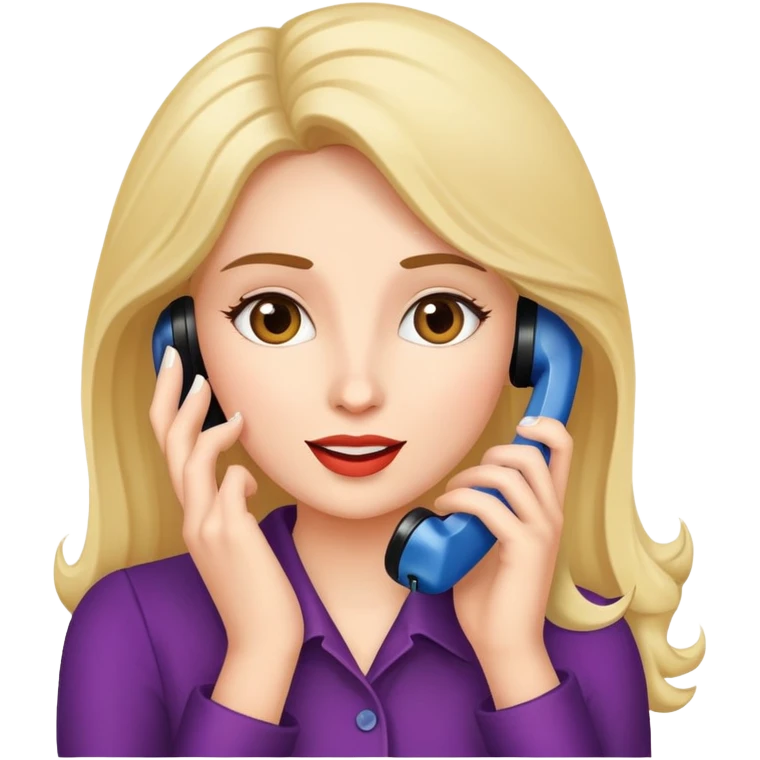 woman talking on the phone emoji