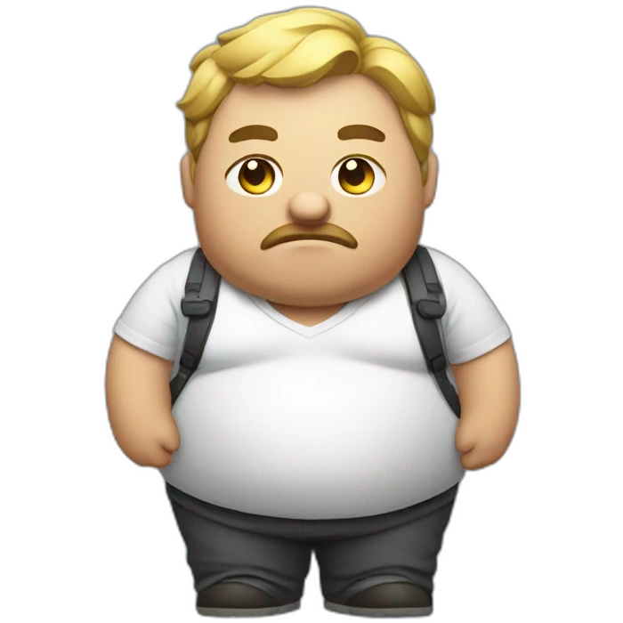 Fat gamer emoji