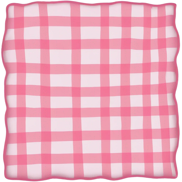 Light Pink blanket plaid emoji