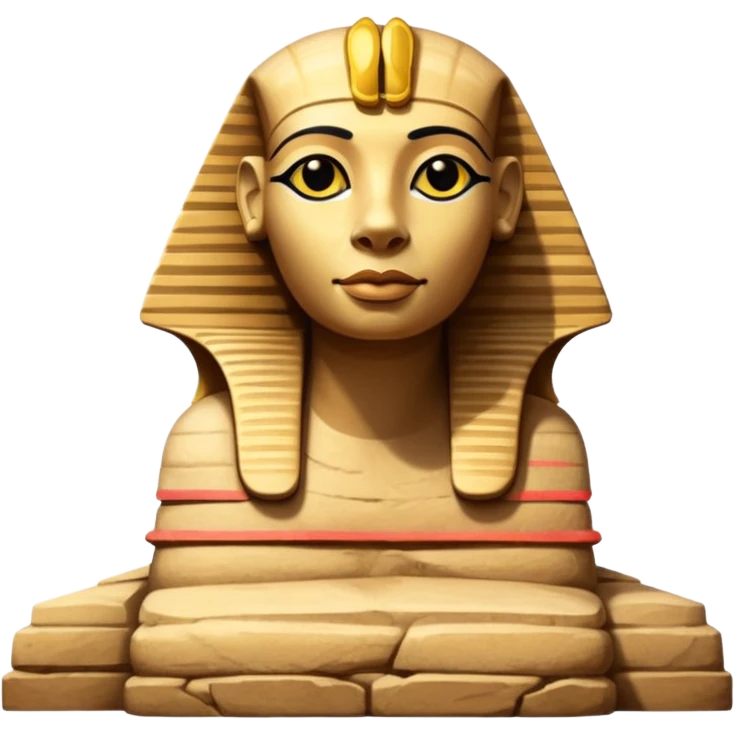 The Great Sphinx of Giza: emoji