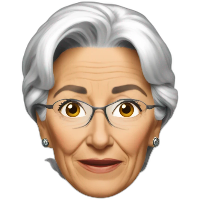 christine lagarde emoji