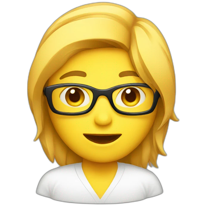 editor con laptop emoji