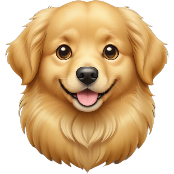 Star Eyed dog emoji emoji