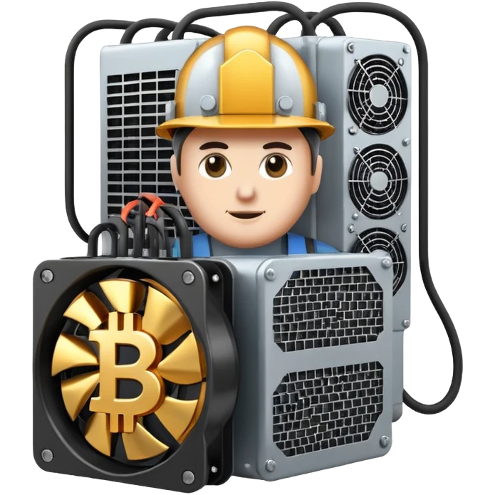 asic bitcoin miner emoji