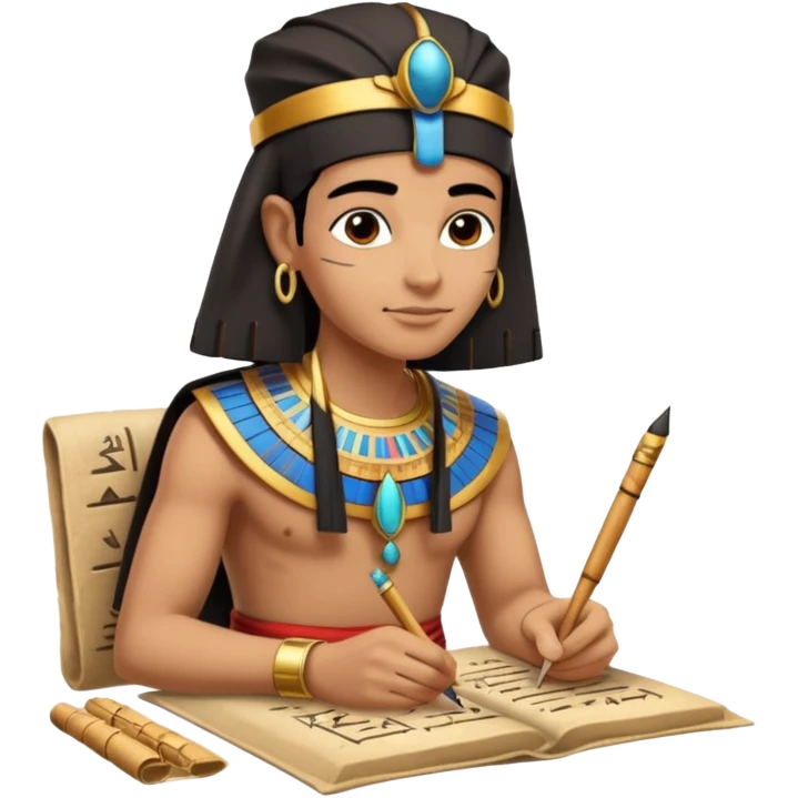 escriba egipcio emoji